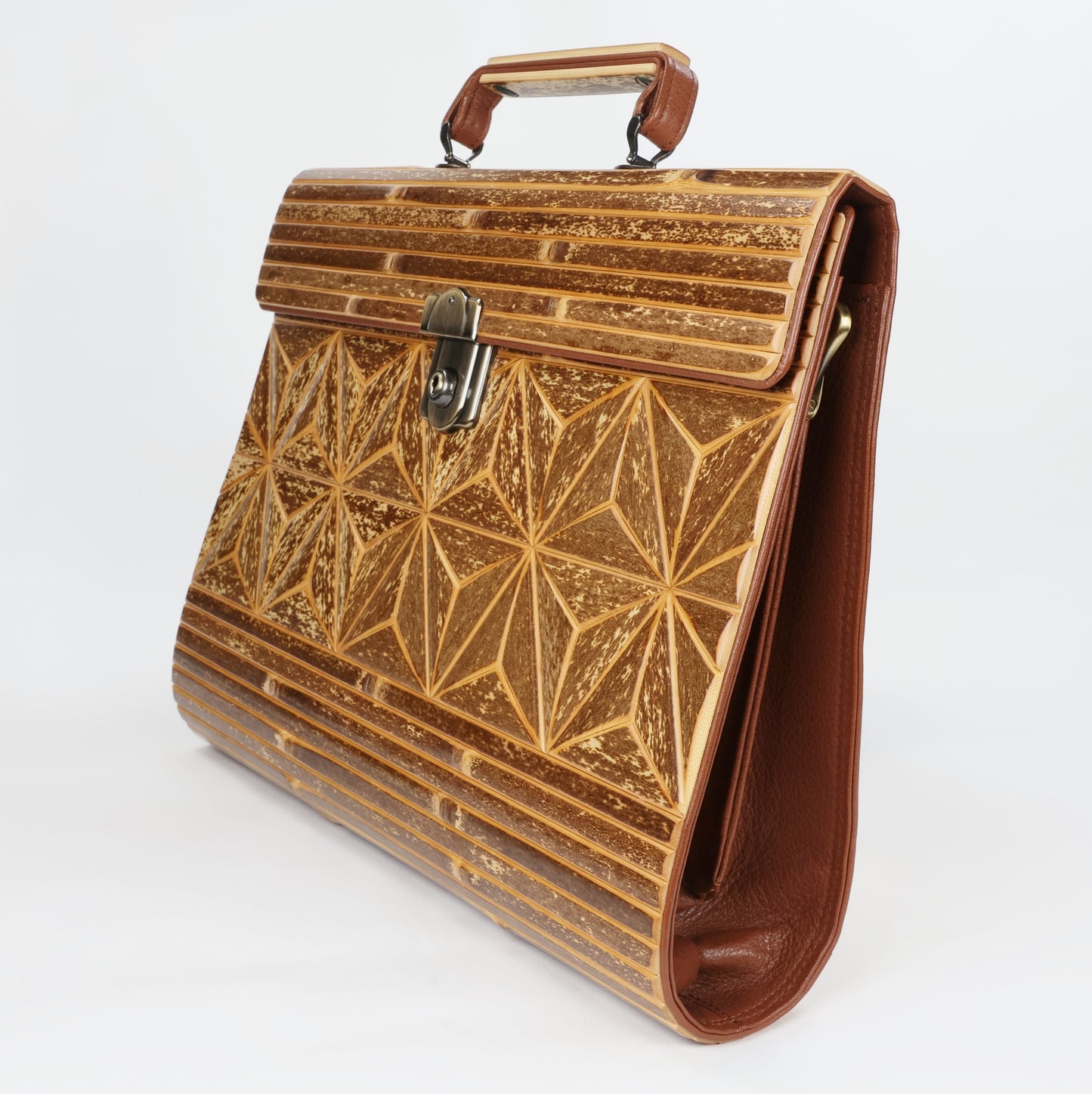 A4サイズ、虎竹ブリーフケース