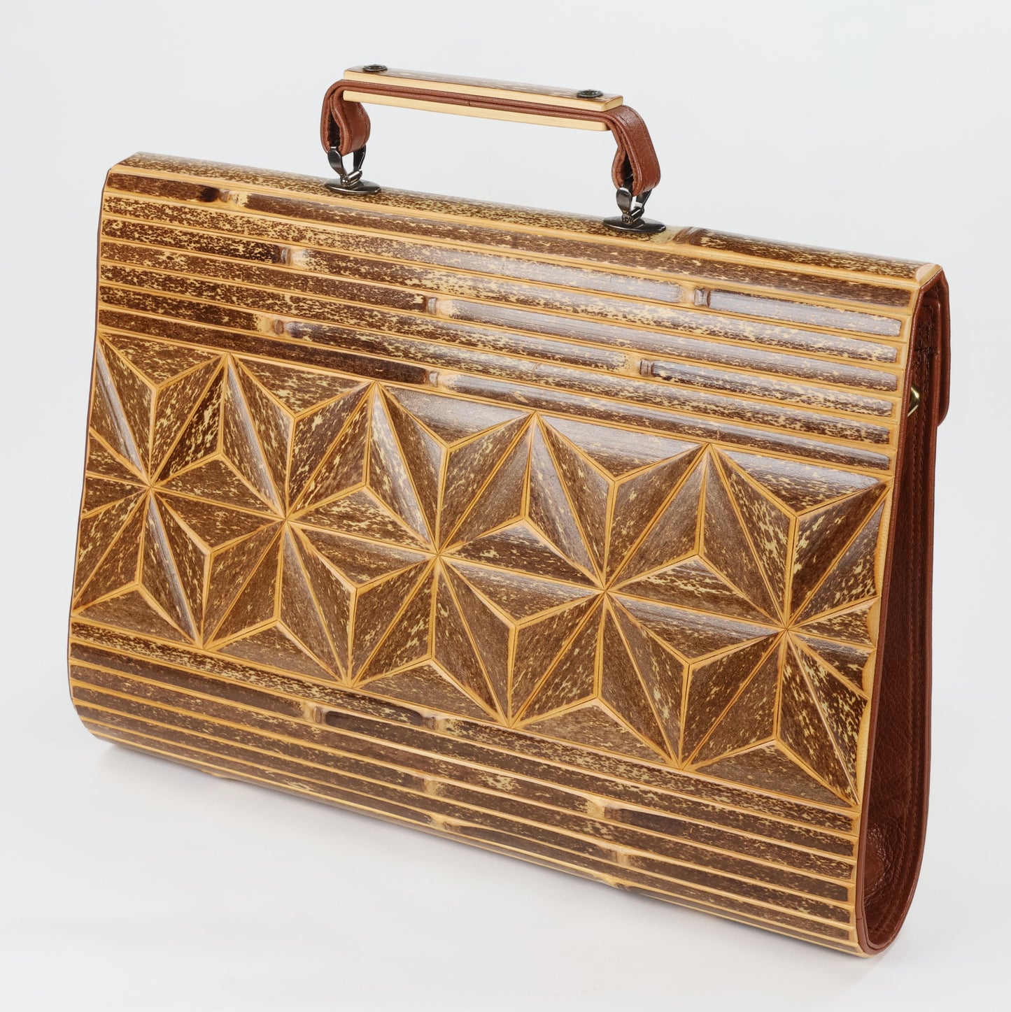 A4サイズ、虎竹ブリーフケース