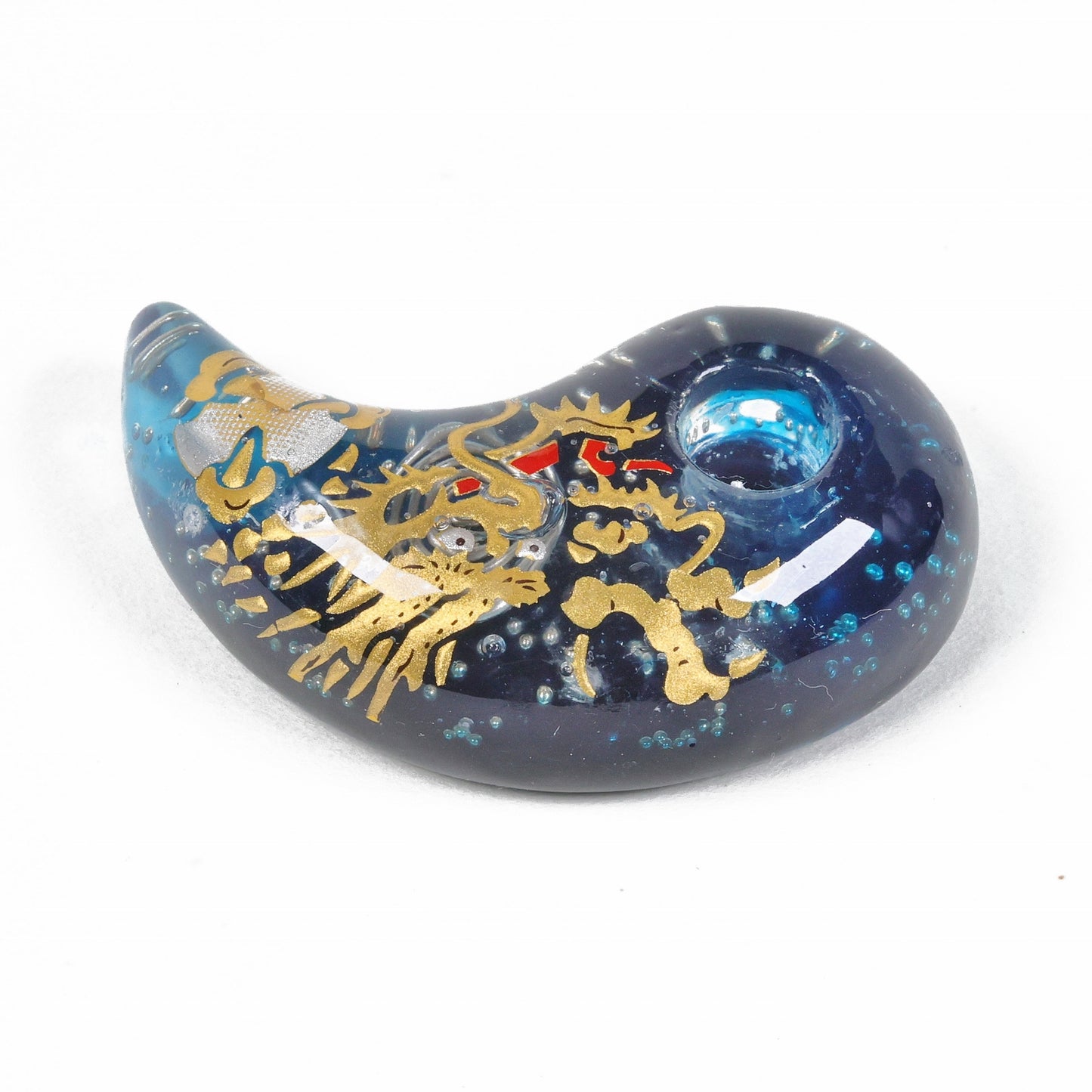 Magatama, Japanese talisman, Magatama pendant, Spiritual protection, Japanese charm, Talisman charm, Magatama charm, Orgonite protection, Navy Magatama, handmade charm, handmade magatama, made in japan, free shipping