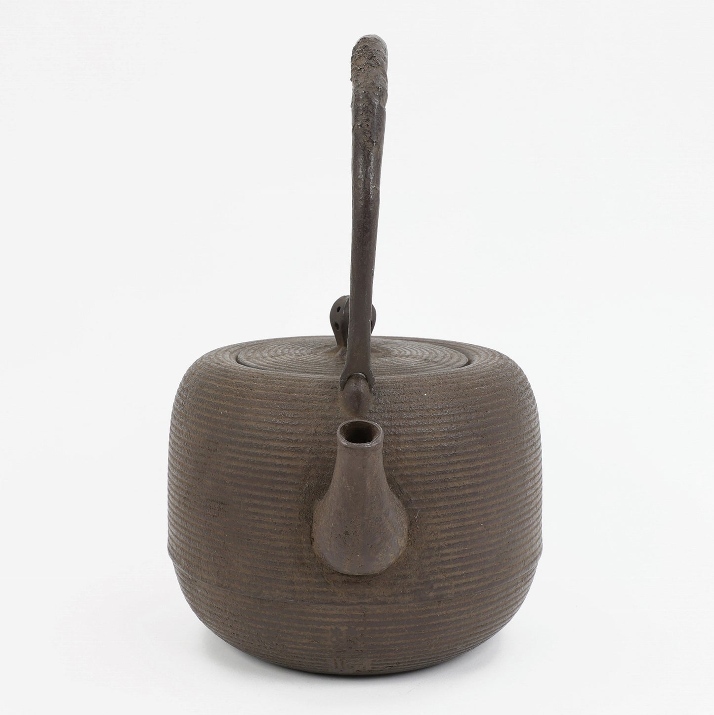 Tetsubin, Cast iron kettle, Japanese handmade tetsubin, Tetsubin teapot, Tetsubin kettle, Cast iron teapot from Japan, Cast iron teapot, Nambutekki, Natsume shape, 1.4L, Itome (string lines) pattern, Free Shipping