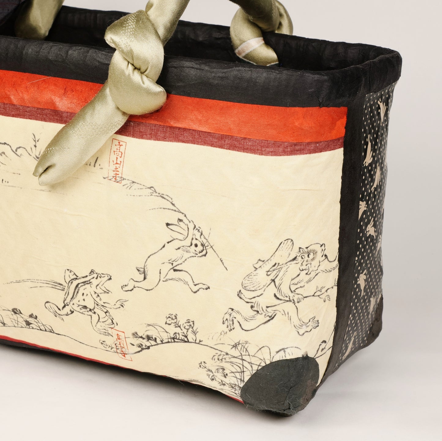 Ikkanbari bascket, Ikkanbari bag, Japanese traditional bascket, handmade in Japan, top handle bag, Japanese tote bag, Free Shipping