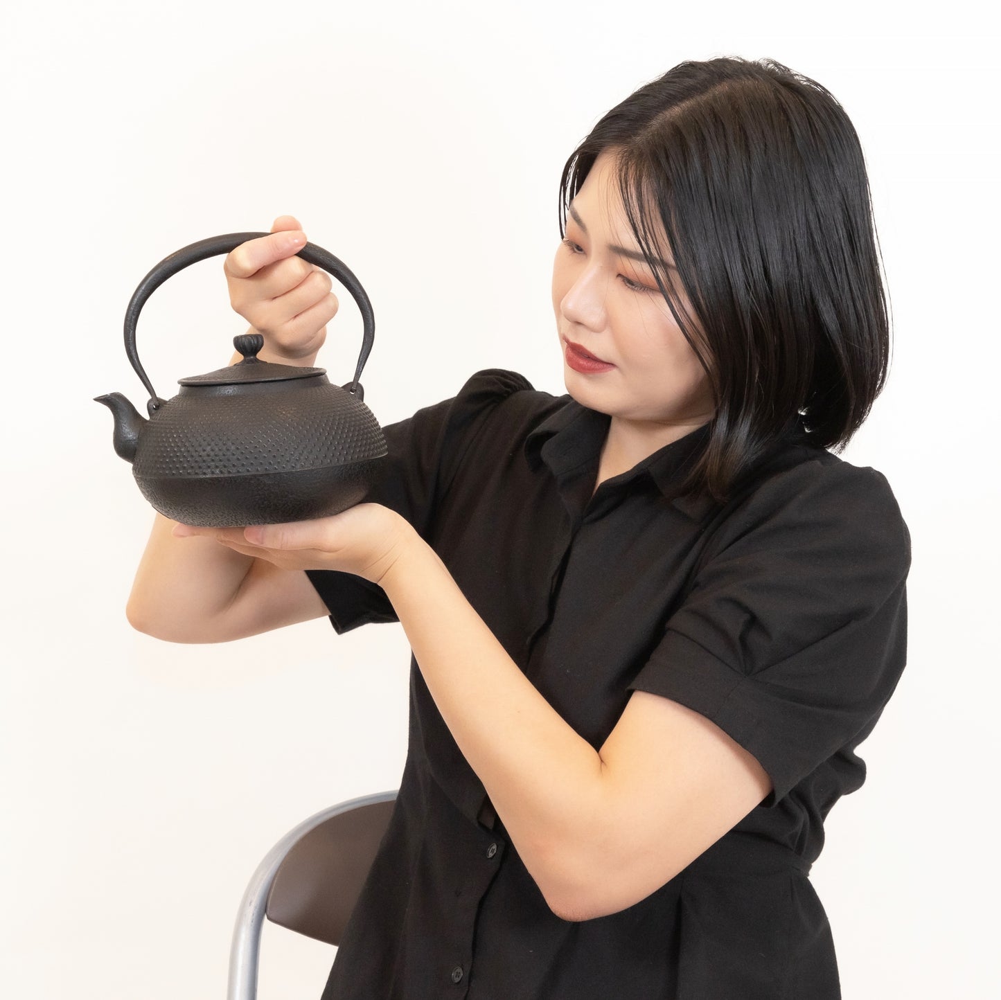 Tetsubin, Tetsubin kettle, Tetsubin cast iron teapot, Japanese iron kettle, Cast iron kettle, Tetsubin iron teapot, Japanese tea kettle, Hiramaru, Free Shipping