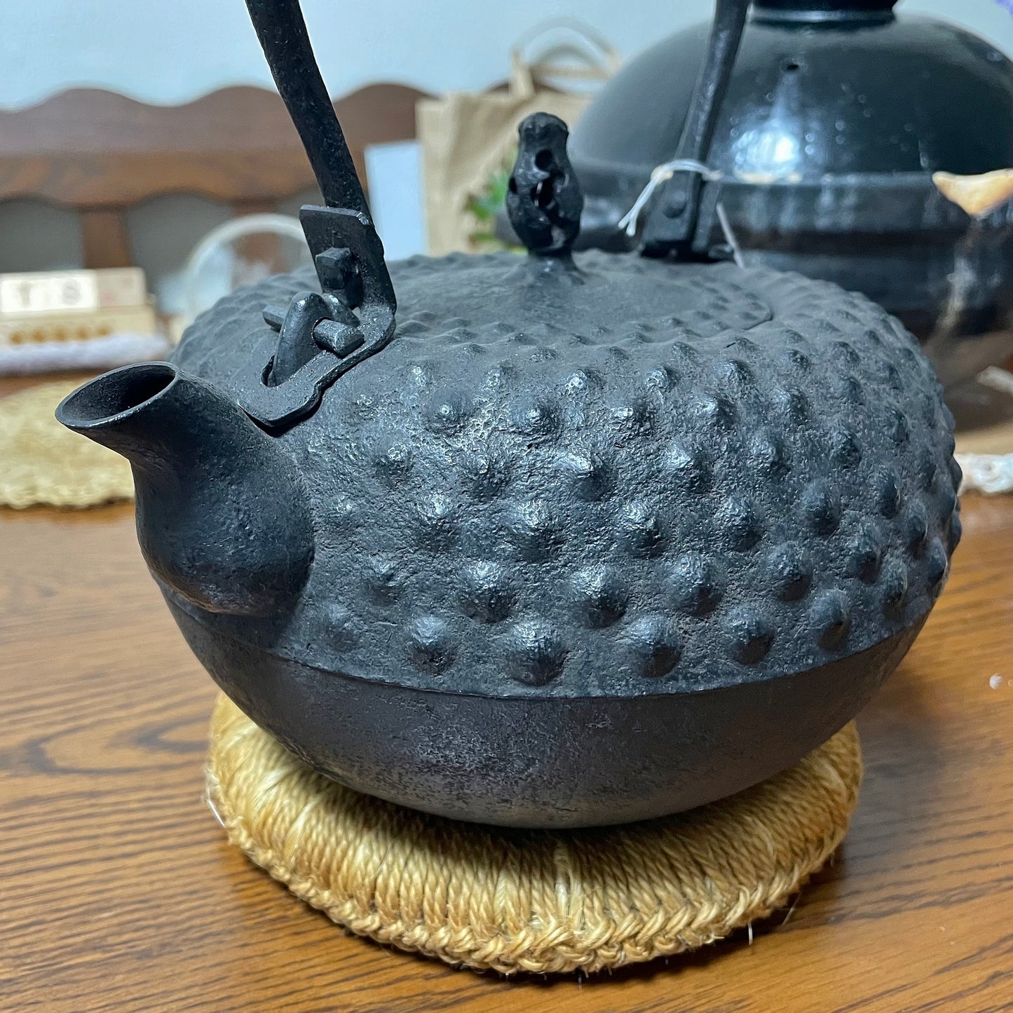 Tetsubin, Nanbu Tetsubin, Japanese tetsubin, Cast iron kettle, Nanbu tekki, Tetsubin teapot, Tetsubin kettle, Cast iron teapot, Japanese Tetsubin, Tetsuhachi Dai-Arare, 1.6L, Free Shipping, Ready for BtoB negotiation