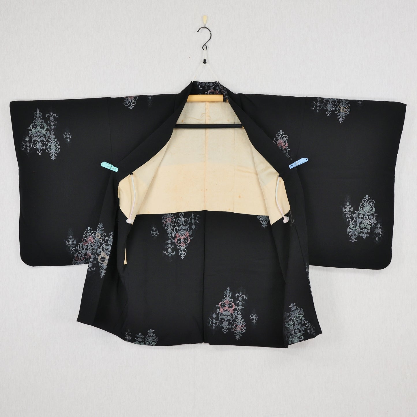 Haori kimono, Black Haori, Japanese Haori Kimono, Black Kimono Haori, Japanese Haori, Vintage Haori kimono, Japanese haori kimono, Haori for women, Free shipping