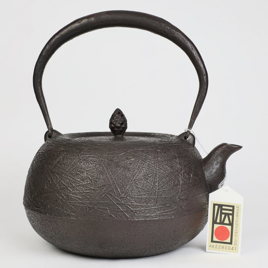 Tetsubin, Cast iron kettle, Nanbu tekki, Tetsubin teapot, Tetsubin kettle, Cast iron teapot from Japan, Cast iron teapot, Japanese Tetsubin, Shinju, Matsuba, Free Shipping